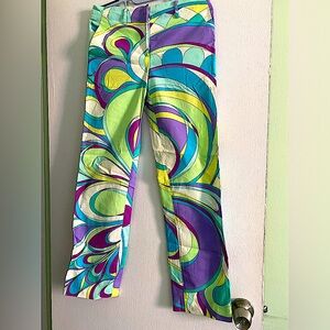 EMILIO PUCCI FIRENZE PANTS, SIZE 42(8)